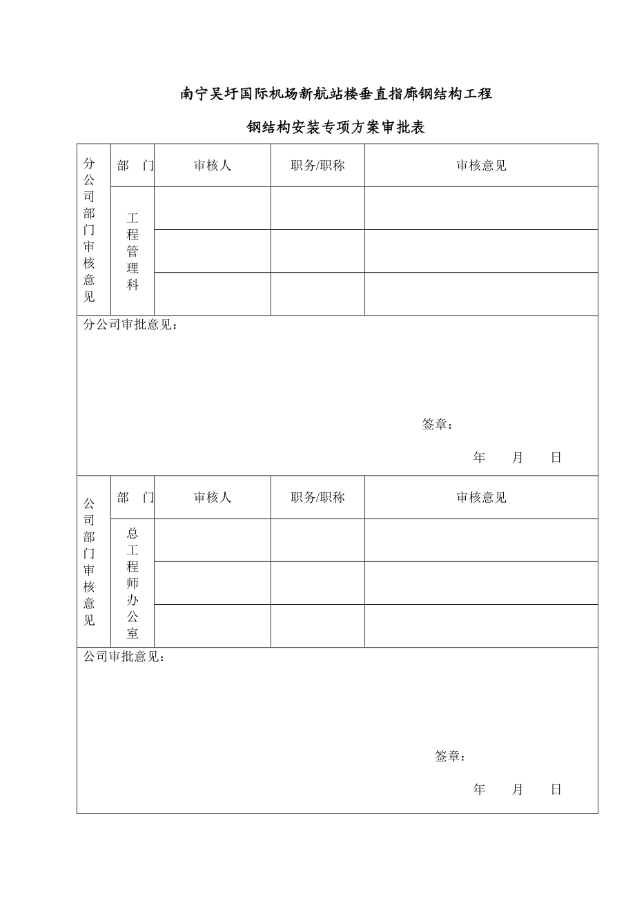 机场航站楼钢结构安装专项安装施工方案.doc_第2页