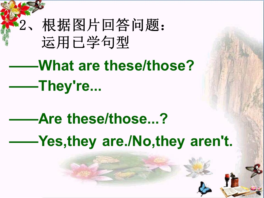 四年级英语下册Lesson5《Whatarethese》-科普版课件.ppt_第3页