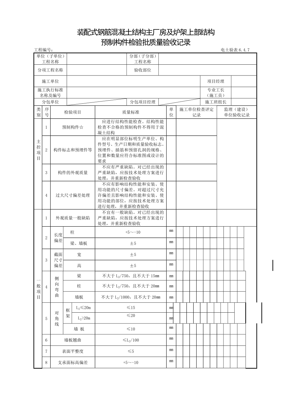 装配式钢筋混凝土结构主厂房及炉架上部结构预制构件.doc_第1页