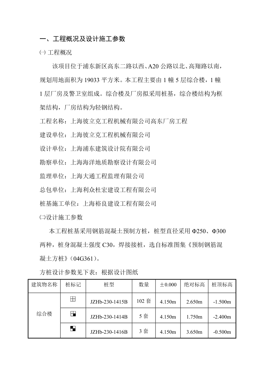 厂房工程 安全专项方案.doc_第1页