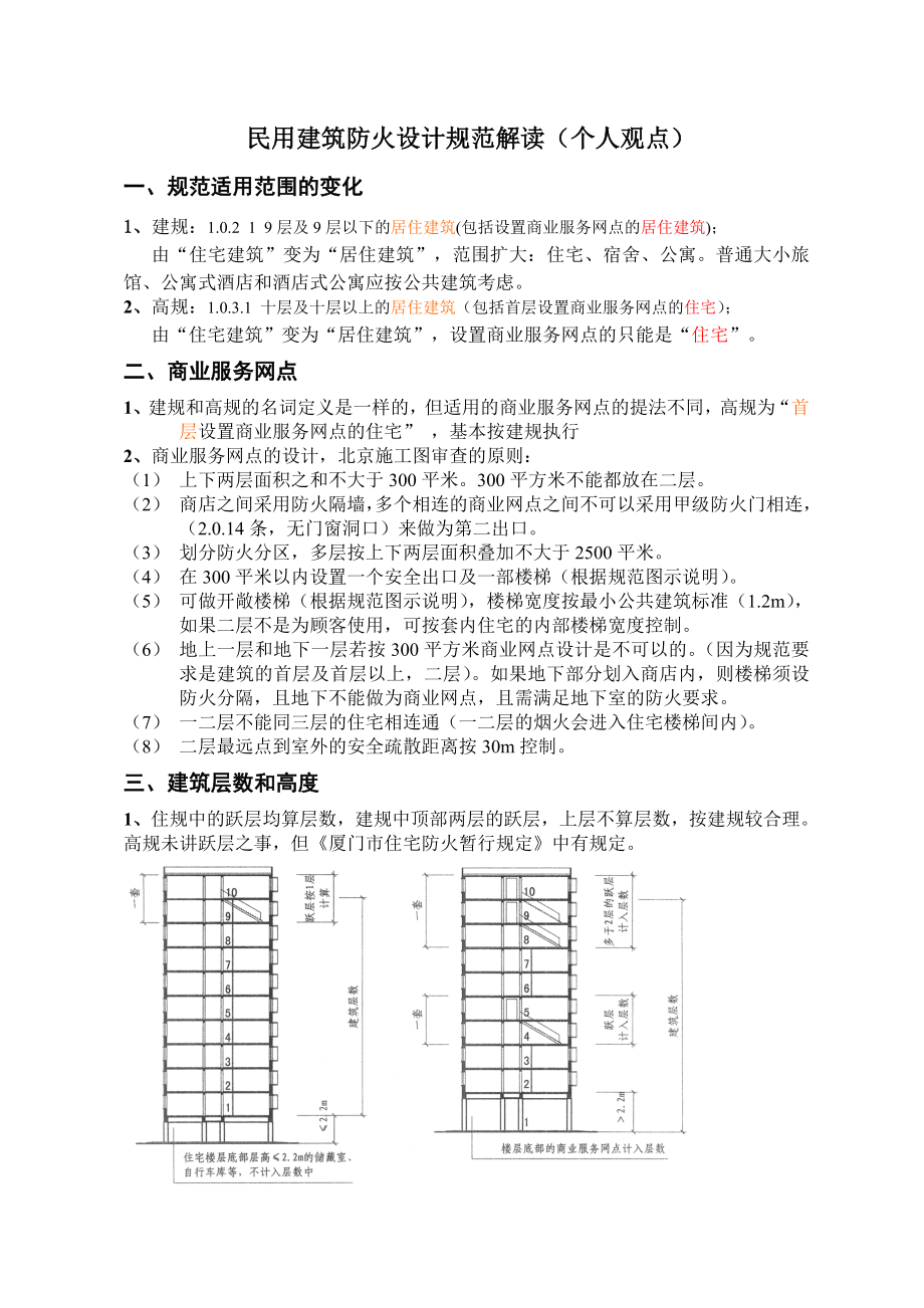 建筑设计防火规范常见问题的分析与处理[1].doc_第1页