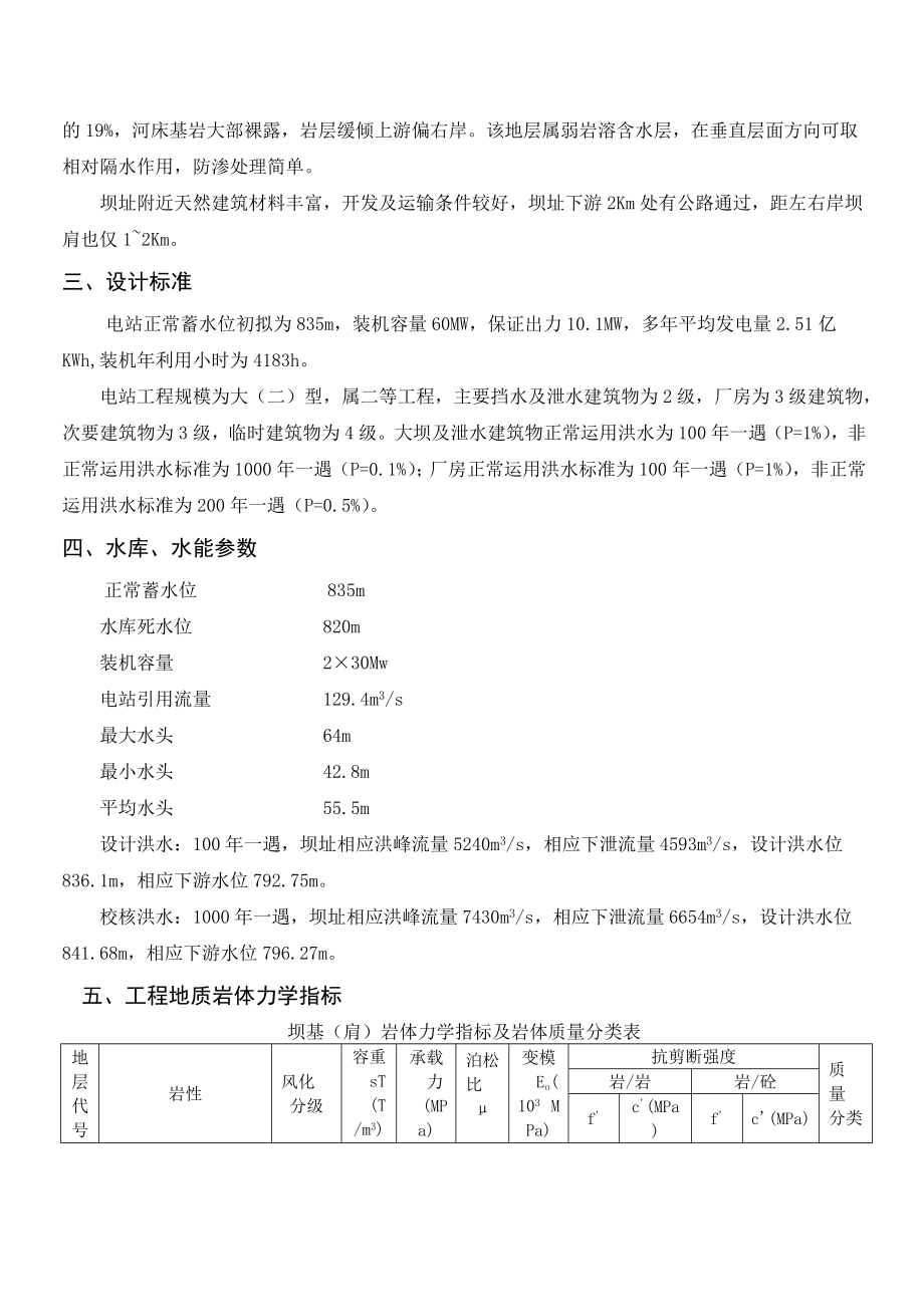 清水河水利枢纽重力坝设计.doc_第2页