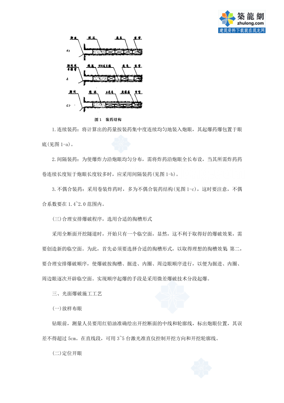 隧道全断面开挖光面爆破工法.doc_第3页