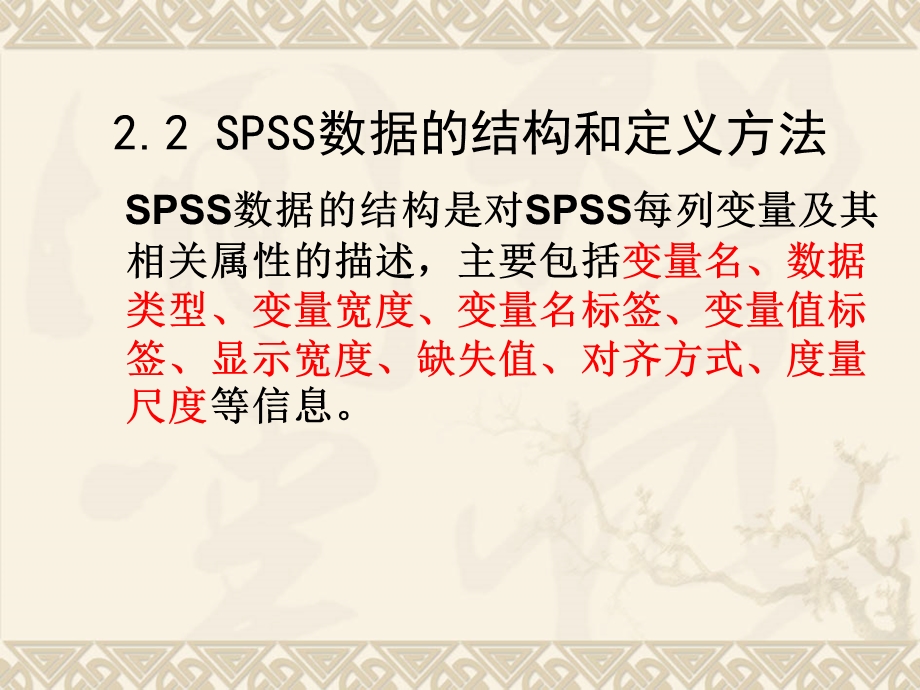 spss数据的结构和定义方法.ppt_第1页