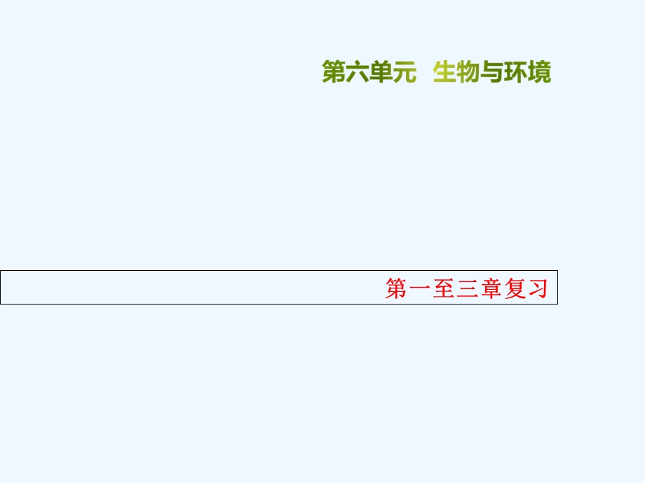 八年级生物下册-第六单元-第1-3章复习-(新版)济南版课件.ppt_第1页