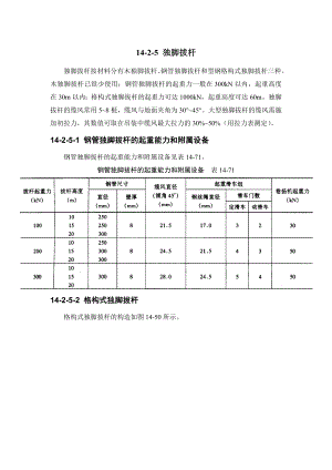 建筑施工手册结构吊装工程 1425 独脚拔杆.doc