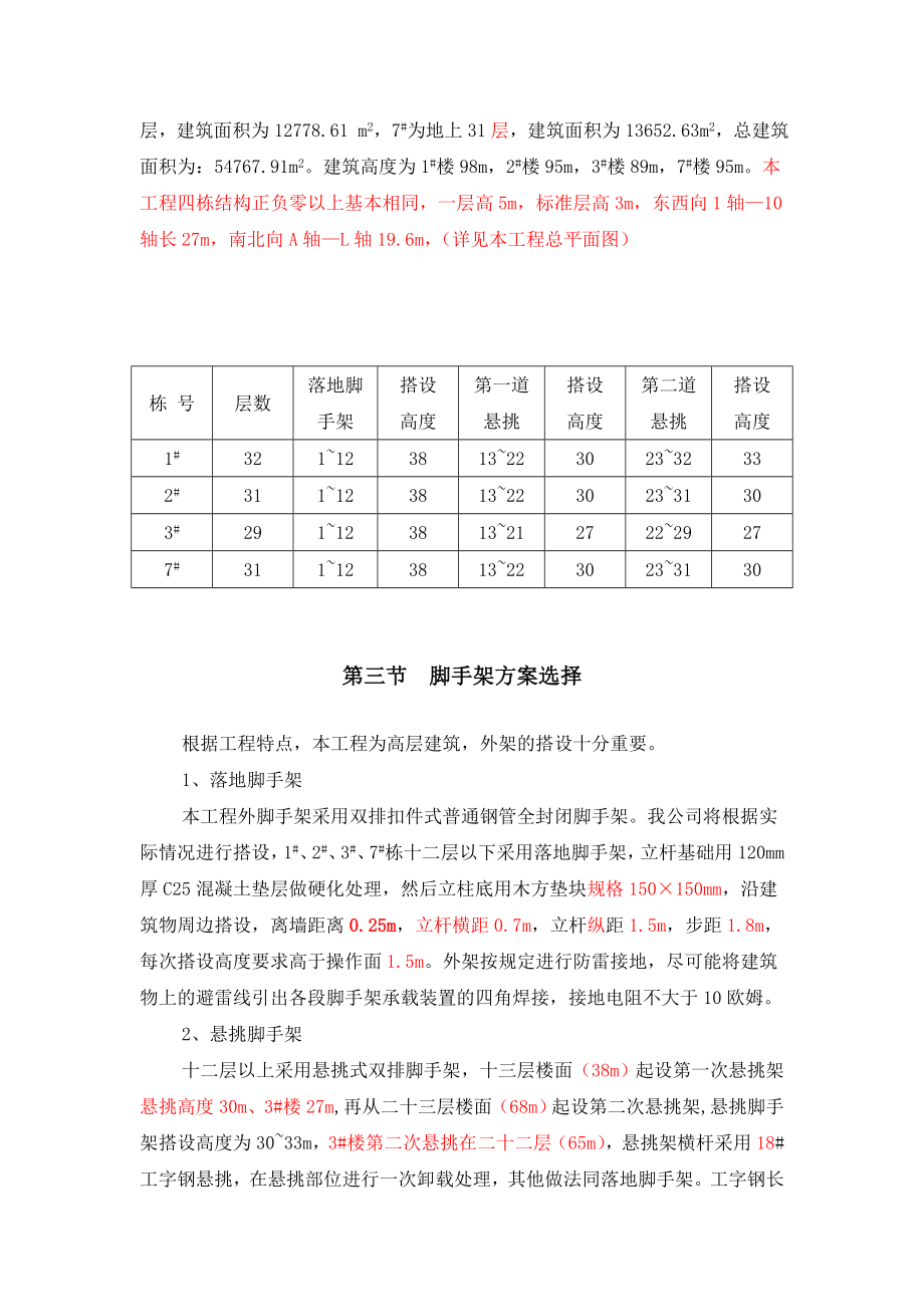 外脚手架施工方案(永秀花园).doc_第3页