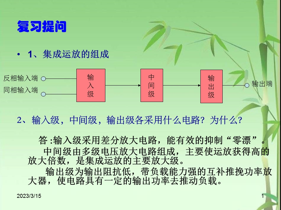 基本集成运算放大电路课件.ppt_第1页