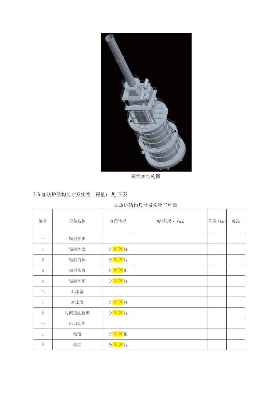 圆筒炉制作与安装施工方案模板0309.doc_第3页