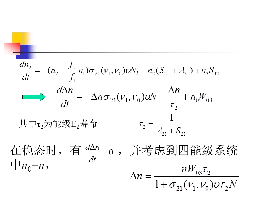 均匀加宽工作物质的增益系数课件.ppt_第3页