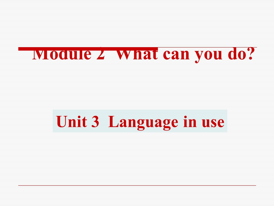 外研版七年级英语下册M2U3精品ppt课件.ppt_第1页