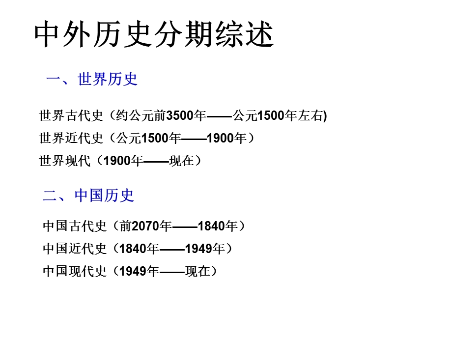 中外历史分期及阶段特征课件.ppt_第2页