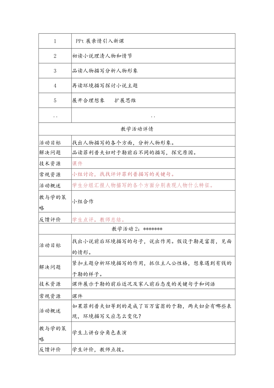 我的叔叔于勒教学设计.docx_第2页