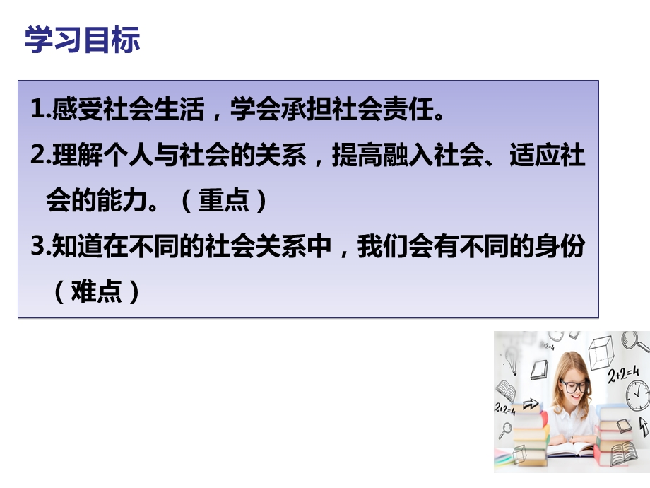 人教版八上道德与法治第一课丰富的社会生活第一框我与社会课件.ppt_第3页