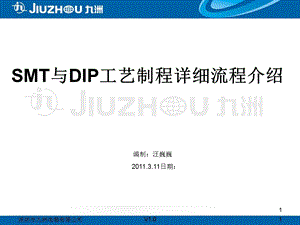 SMT及DIP工艺流程课件.ppt