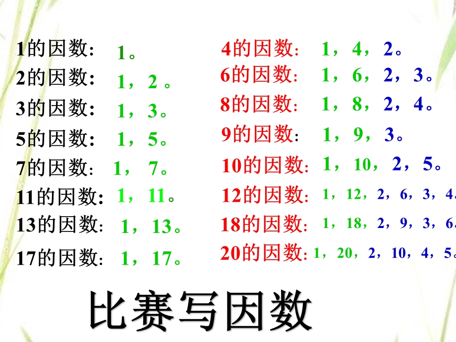 五年级下册数学《质数和合数》课件.ppt_第3页