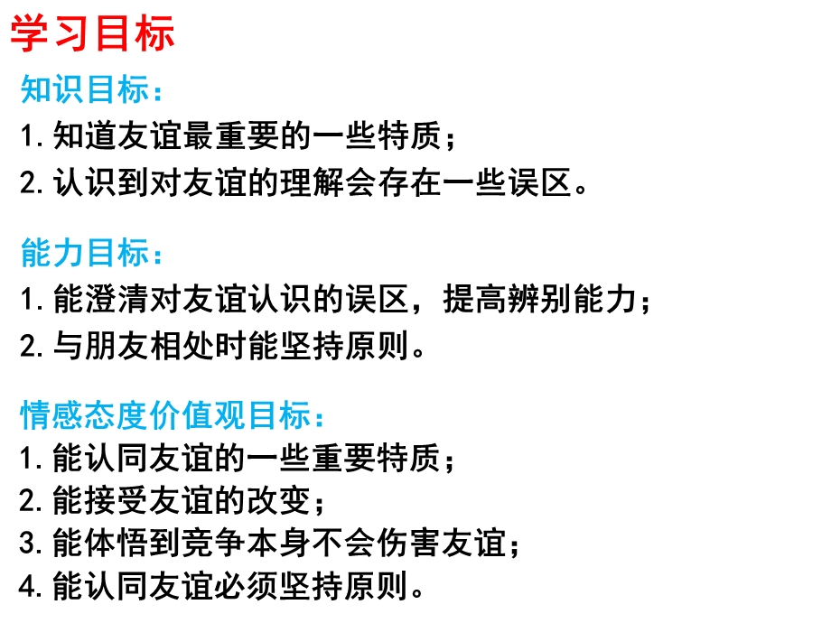 人教版《道德与法治》七年级上册：4.2-深深浅浅话友谊-ppt课件.pptx_第3页