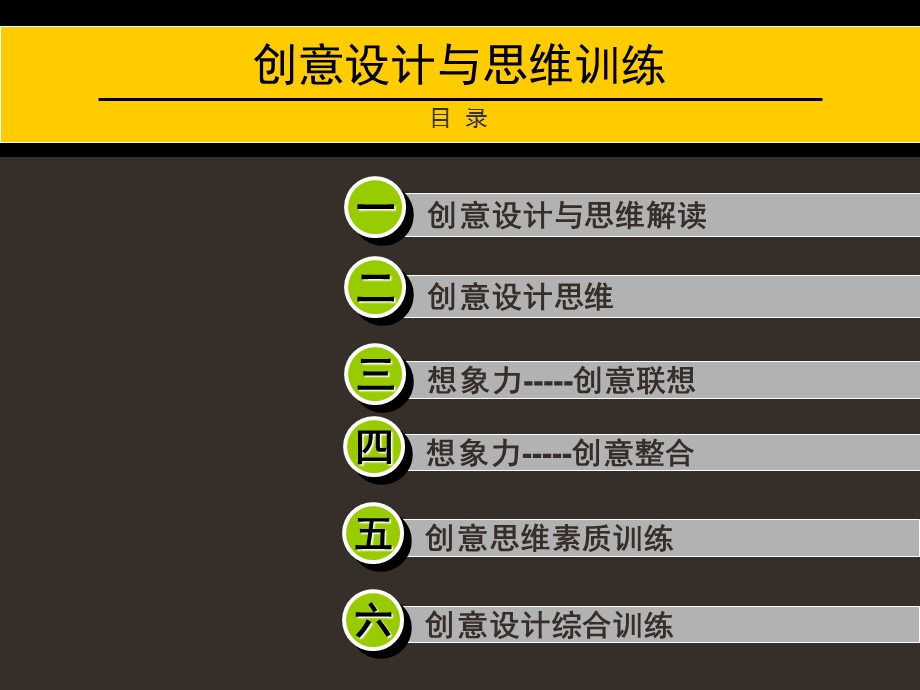 创意设计与思维训练课件.pptx_第1页