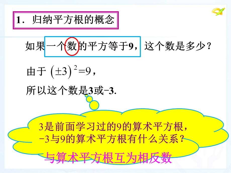 人教版七年级数学下册第六章《平方根第三课时》公开课ppt课件.ppt_第2页