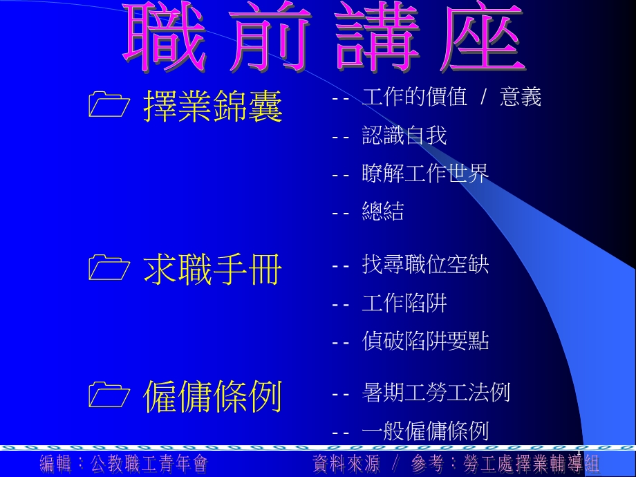 工作的价值意义--认识自我--了解工作世界--总结课件.ppt_第1页