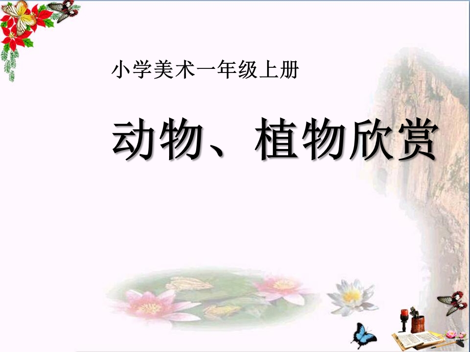 《动物、植物欣赏》课件.ppt_第1页