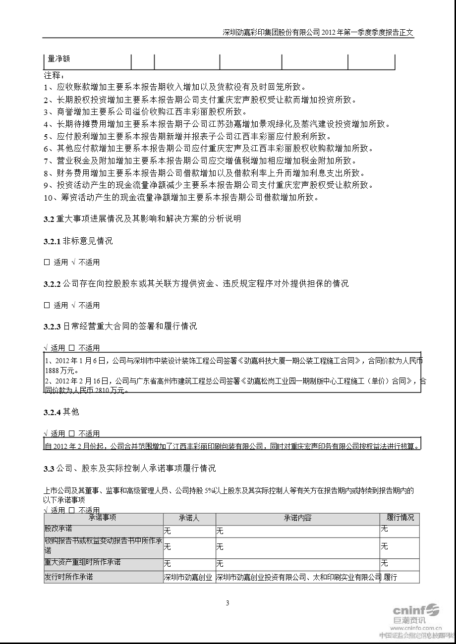 劲嘉股份：第一季度报告正文.ppt_第3页