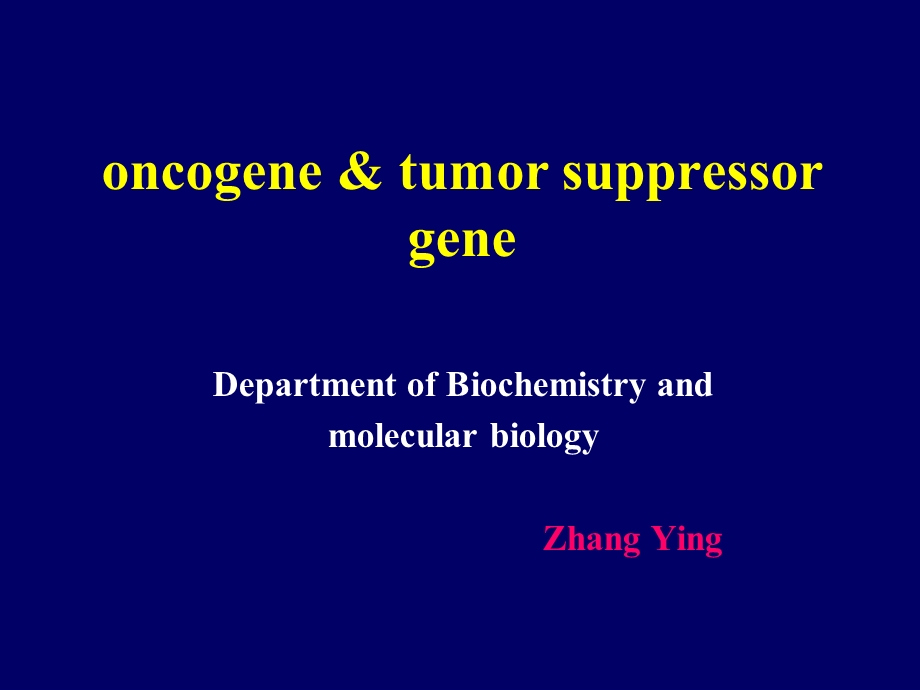 癌基因与抑癌基因 英文版.ppt_第1页