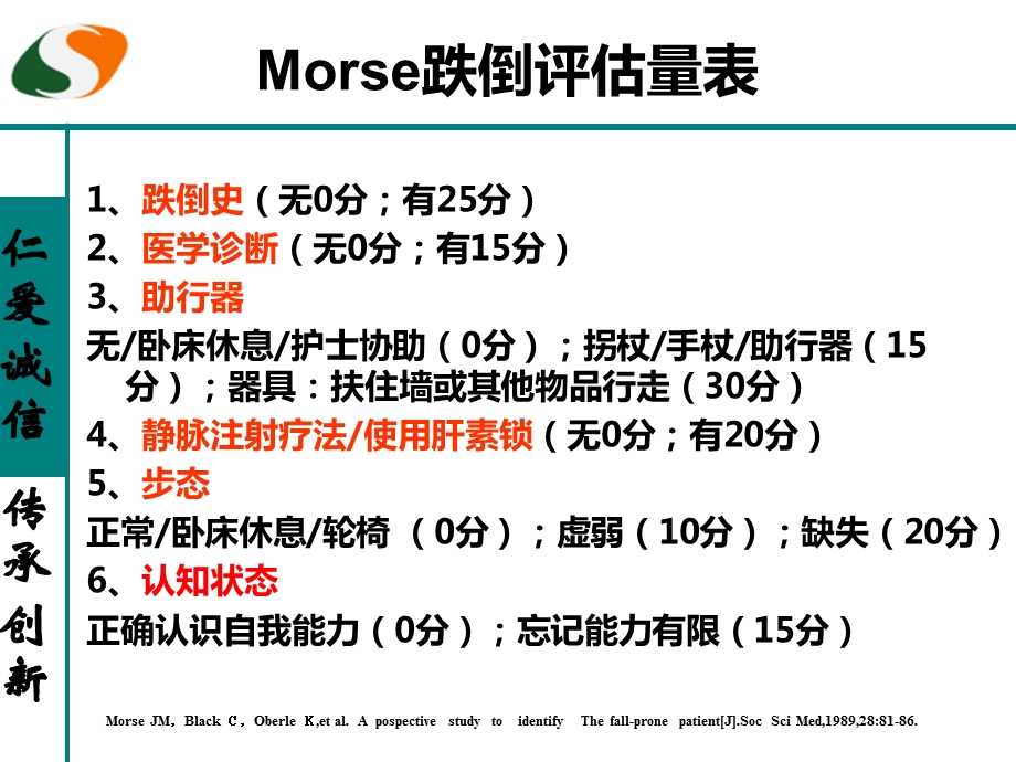 《morse跌倒评估量表》的使用图文.ppt_第3页