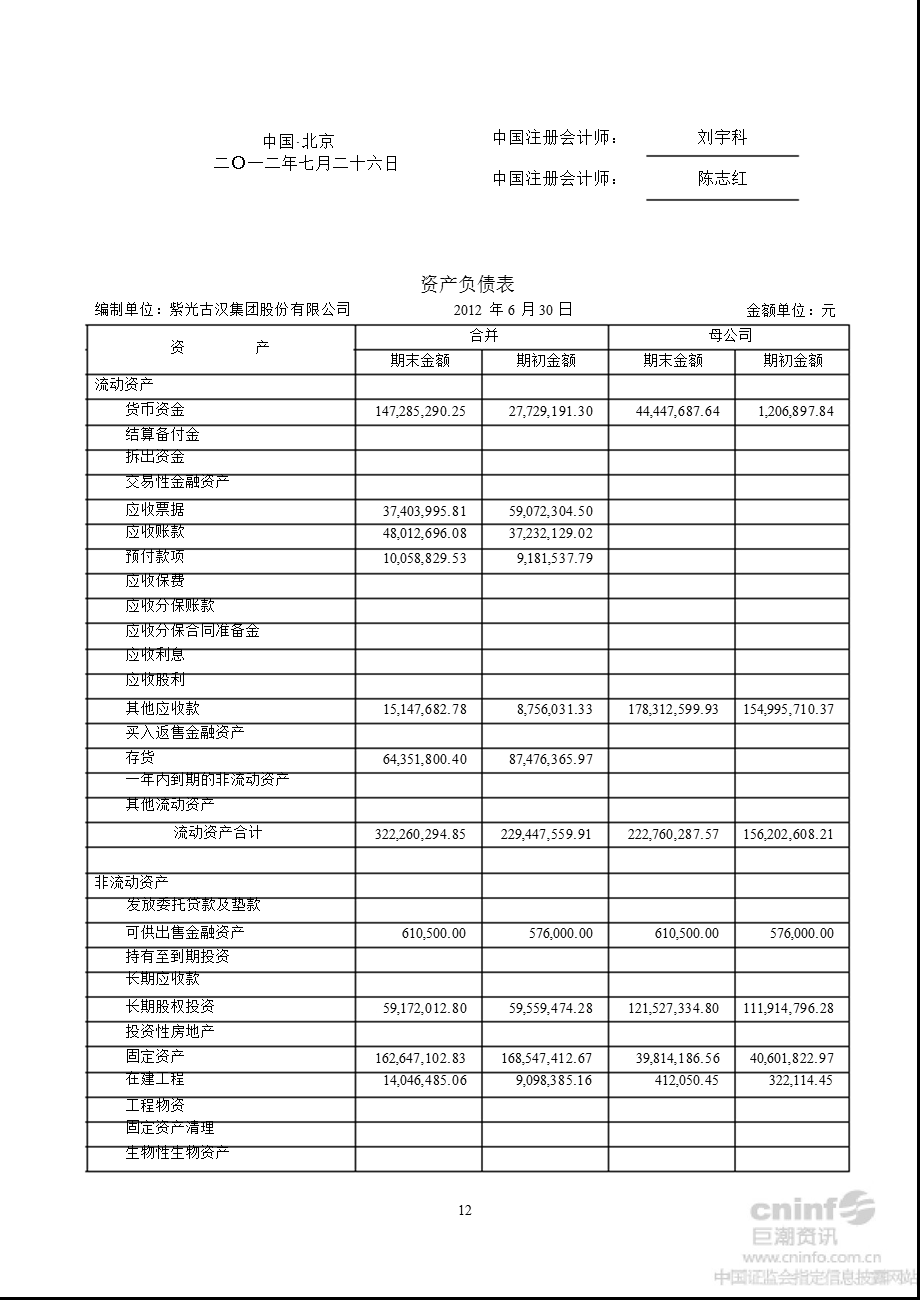 紫光古汉：半审计报告.ppt_第2页