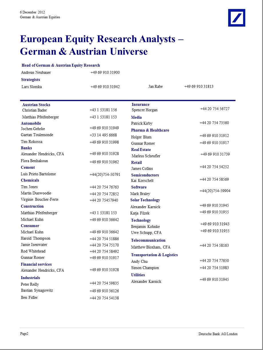 GERMAN&AUSTRIANEQUITIESDAILYNEWSFLOW1206.ppt_第2页