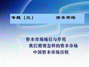 专题三 中国资本市场20的理论与实践.ppt