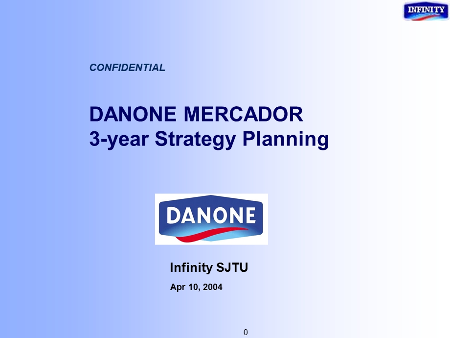 DANONE MERCADOR 3year Strategy Planning.ppt_第1页