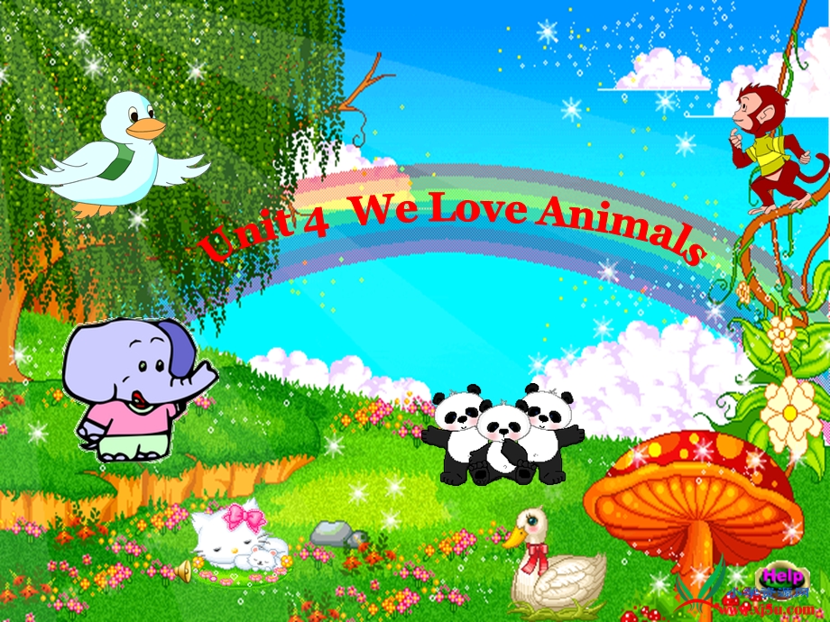 人教PEP版三级英语上册《WeloveAnimals课件》PPT课件.ppt_第1页