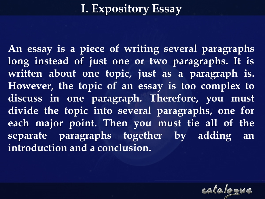 写作篇 Chapter Four Types of Essay Writing.ppt_第3页