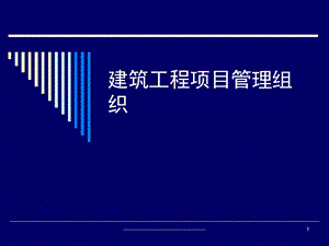 建筑工程项目管理组织.ppt