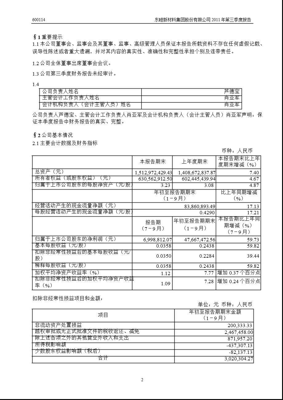 600114东睦股份第三季度季报.ppt_第3页