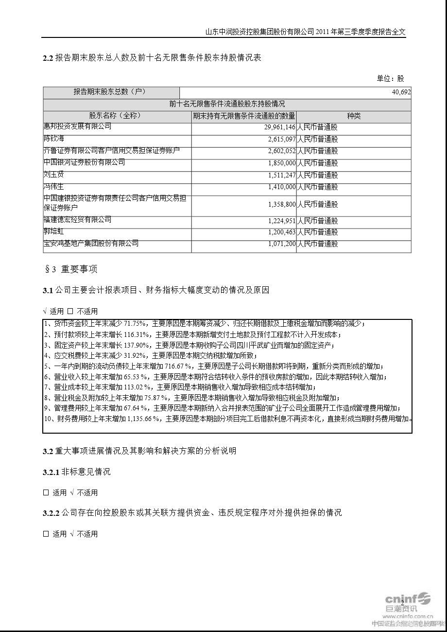 中润投资：第三季度报告全文.ppt_第2页