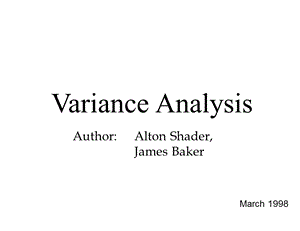 贝恩战略分析方法分析方法varianceanalysis017.ppt