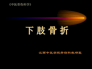 下肢骨折[精彩].ppt