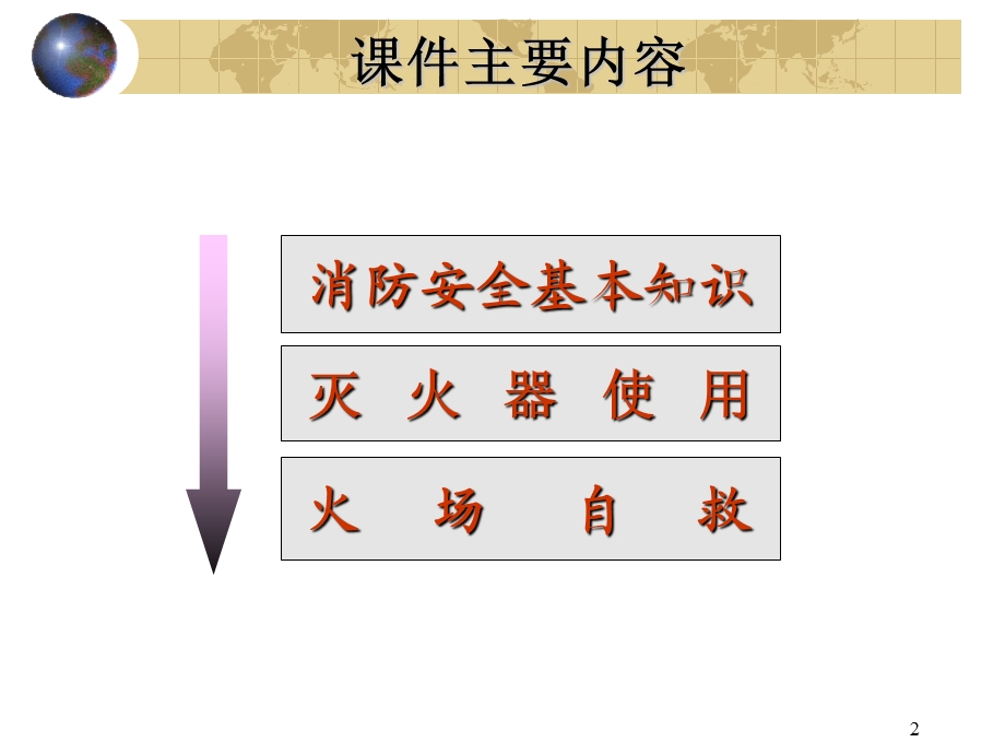 企业安全培训系列教程：消防知识培训.ppt_第2页