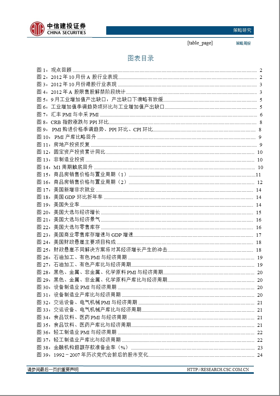 11月份投资策略：经济转暖政策转淡1106.ppt_第3页