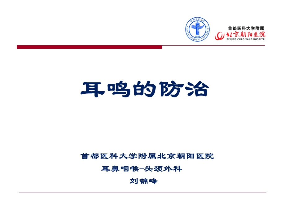 耳鸣的防治摘要.ppt_第1页