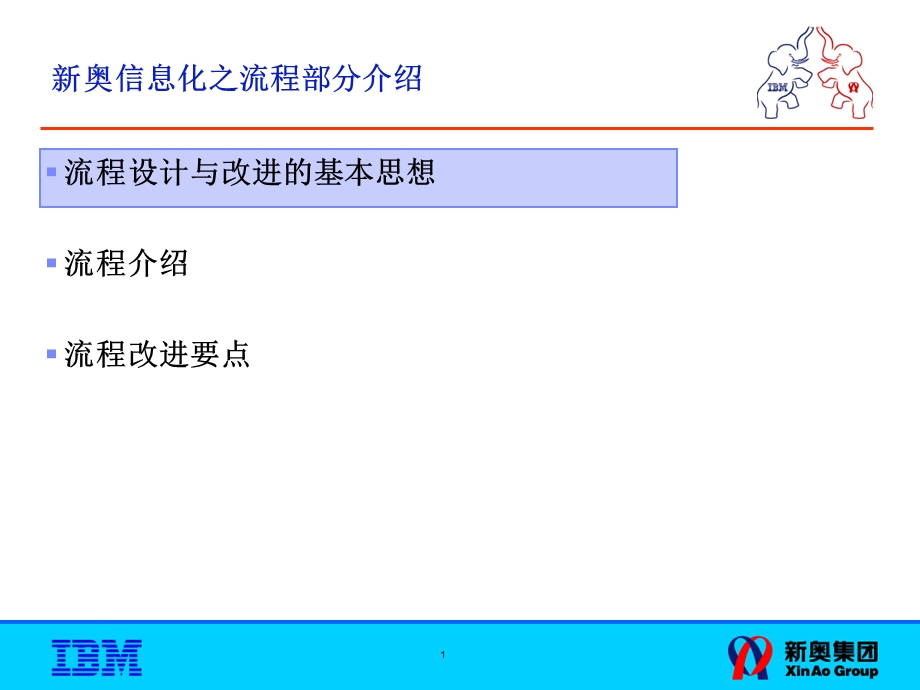 IBM新奥燃气控股集团—流程报告XAIBM 060417V1.ppt_第1页