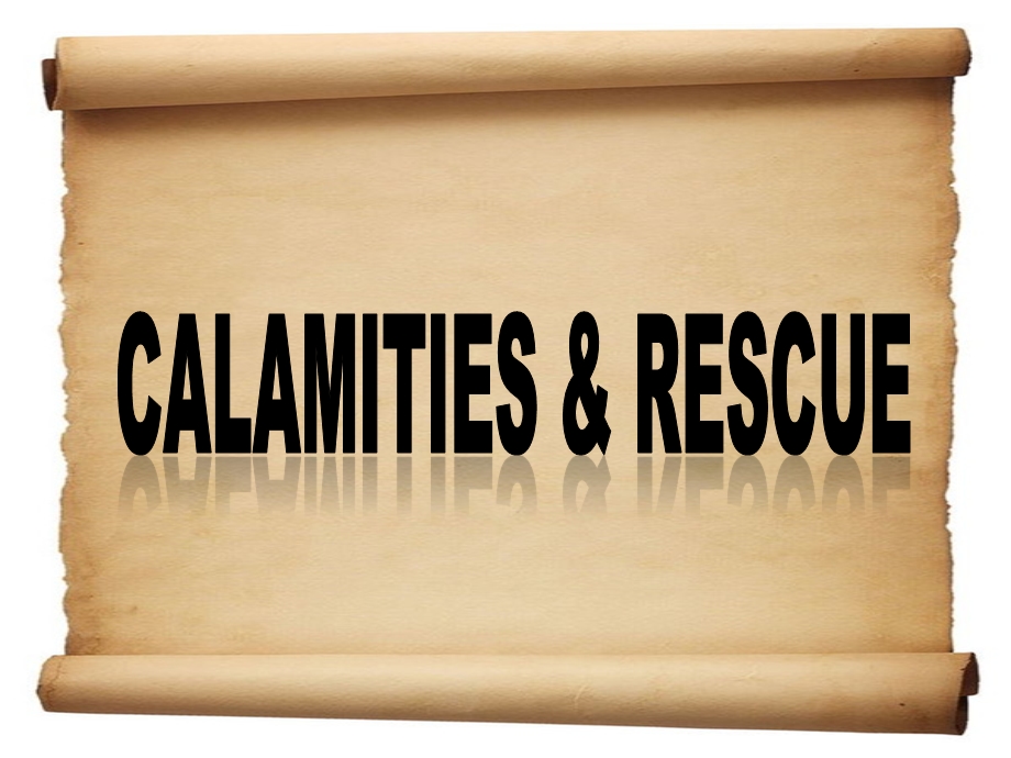 大学英语口语教程：Calamities & Rescue.ppt_第1页