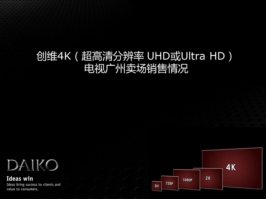 创维4K(超高清分辨率UHD或UltraHD).ppt_第1页