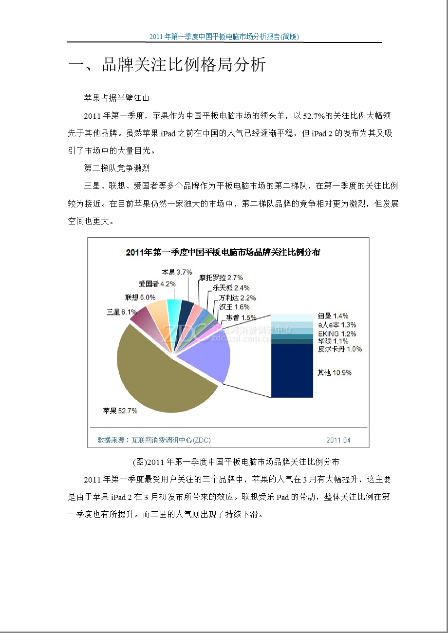 第一季度中国平板电脑市场分析报告.ppt_第3页