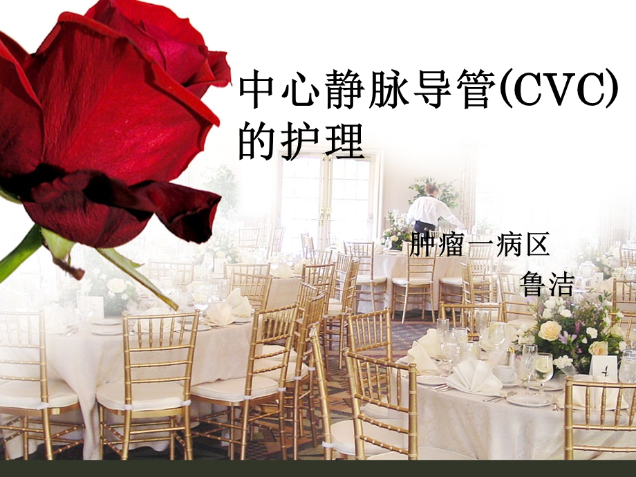 中心静脉导管(CVC)的护理.ppt_第1页