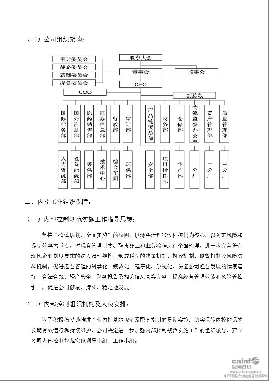 西南合成：内部控制规范实施方案.ppt_第2页