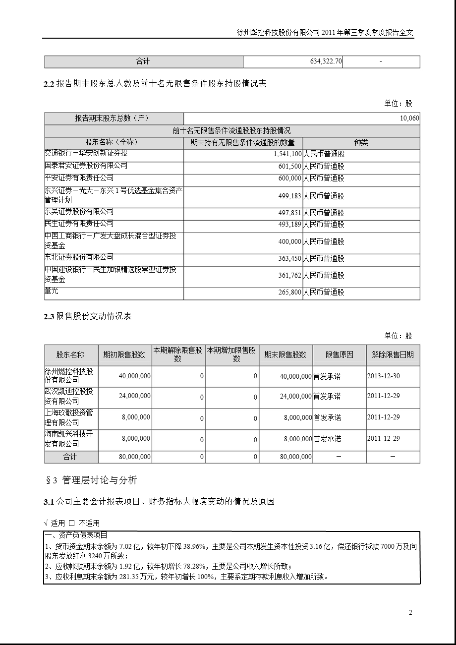 燃控科技：第三季度报告全文.ppt_第2页