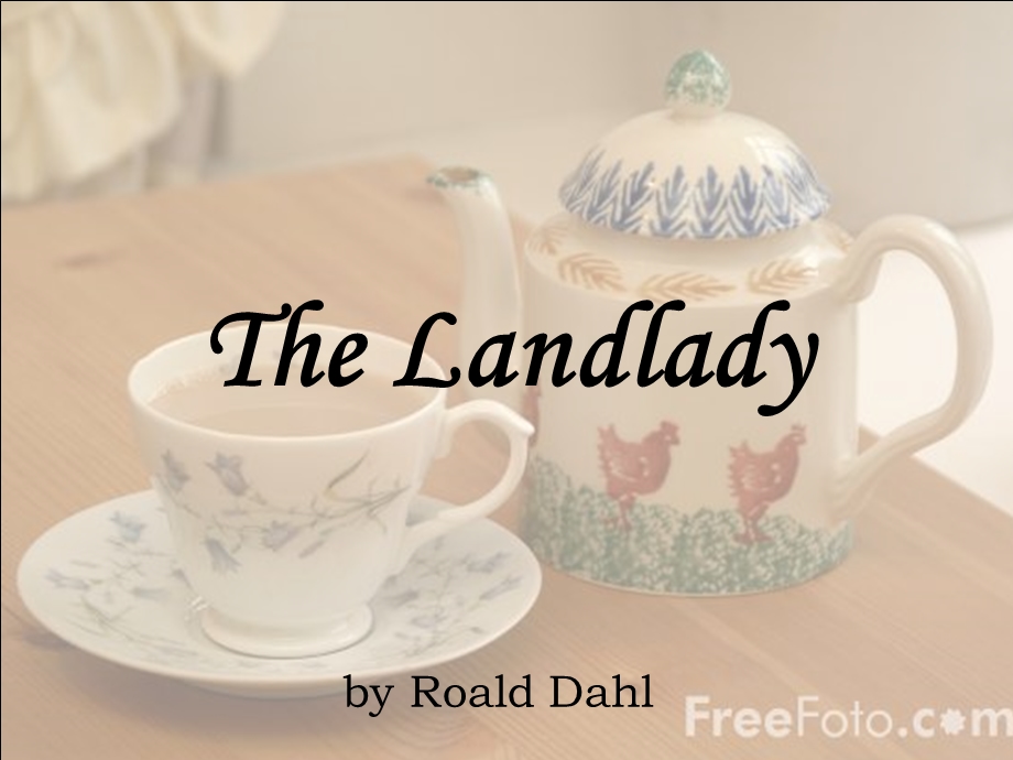 The Landlady.ppt_第1页